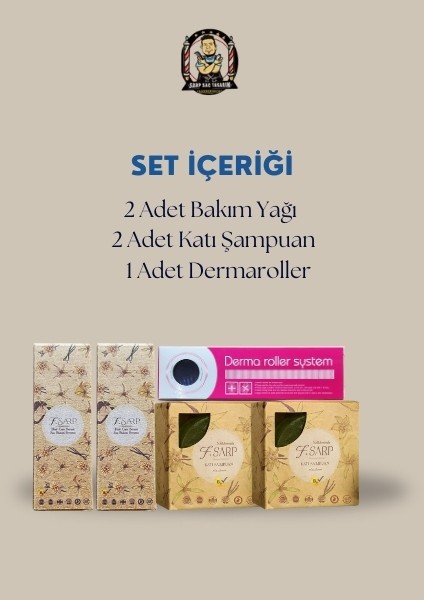 F. Sarp Kadın Saç Bakım Seti modelleri