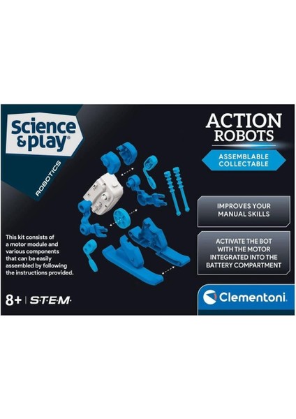 75136TR Robotik Laboratuvarı - Action Robots - Skier +8 Yaş fırsatları