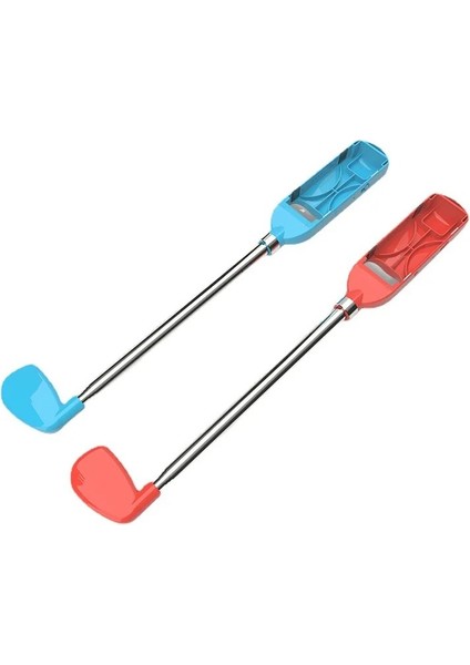 Nintendo Switch Uyumlu Siyah Golf Kulübü Aksesuar Seti – 2’li Joy-Con Spor Oyun Aparatı