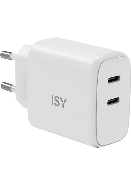 IWC-0006 65W 2xusb C Wt Güç Adaptörü Beyaz