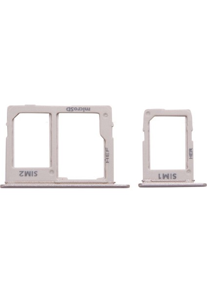 Samsung A600 A6 2018 Sim Çekmecesi Gold + Hafıza Kart Yuvası