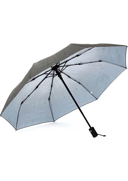 Yağmur Desenli 8 Fiber Telli Full Otomatik Şemsiye fiyatları