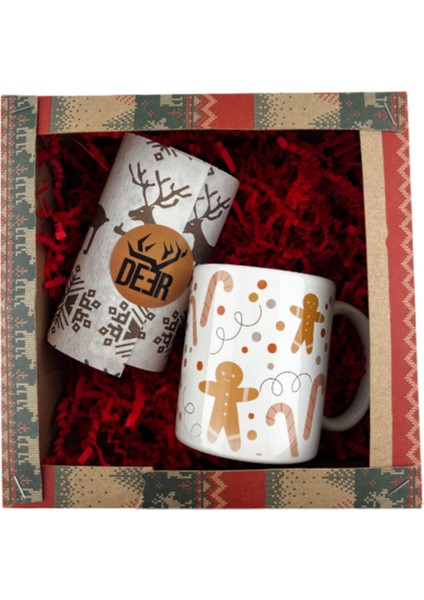 Yılbaşı Temalı Seramik Kupa, Mekanizmalı Hakiki Deri Cüzdan Hediye Seti (Kişiye Özel Baskı Yapılır) fiyatları