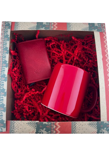 Yılbaşı Temalı Seramik Kupa, Mekanizmalı Hakiki Deri Cüzdan Hediye Seti (Kişiye Özel Baskı Yapılır) fırsatları