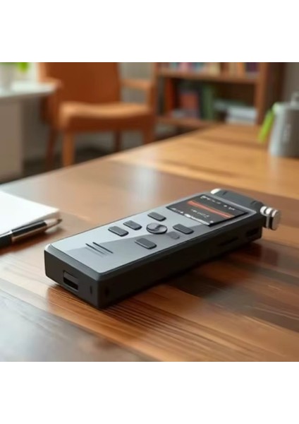 32 GB Premium Yeni Model LED Ekranlı Çift Mikrofonlu Profesyonel Ses Kayıt Cihazı Türkçe Menülü indirimleri