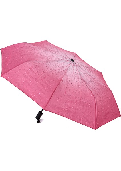 Yağmur Desenli 8 Fiber Telli Full Otomatik Şemsiye