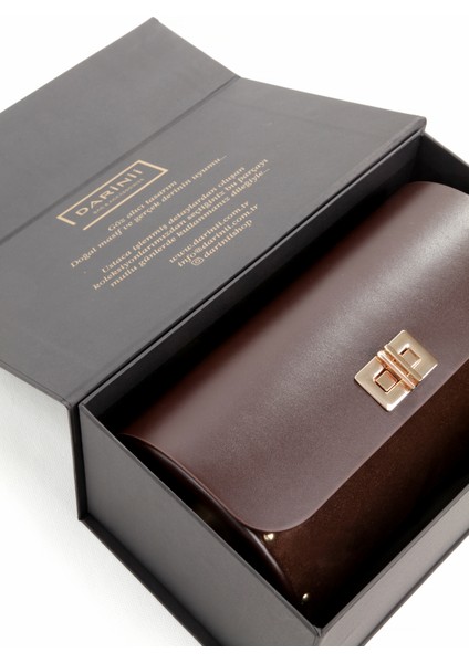 Liora Kahverengi Süet Çapraz Zincir Askılı Günlük Abiye Gerçek Deri Kadın El ve Omuz Çantası fiyatları