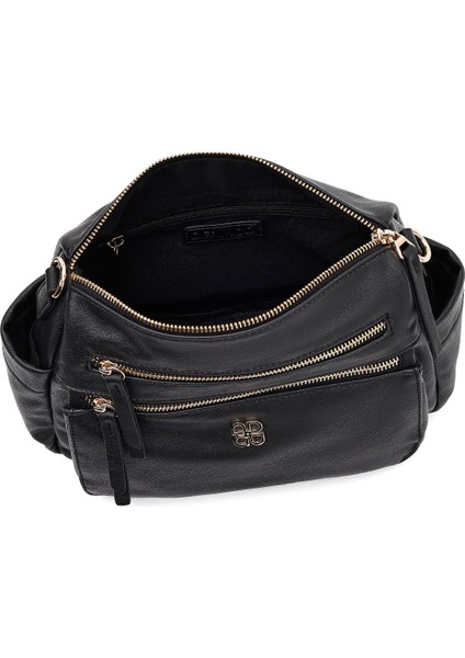 Kadın Siyah Uzun Askılı Çapraz Çanta 25ABD2510FT