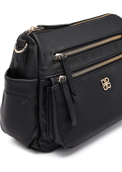 Kadın Siyah Uzun Askılı Çapraz Çanta 25ABD2510FT