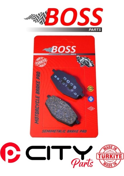 Rks Freccıa 125 2023-2024 Ön Fren Balatası Boss Sinterli CT1011 fiyatları