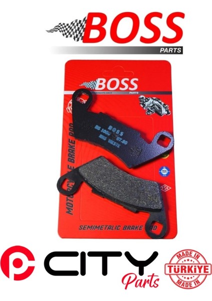 Rks Vieste 249 2020-2024 Arka Fren Balatası Boss Sinterli CT1259 fiyatları