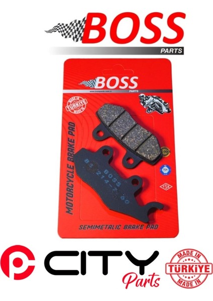 Rks Freccıa 150 2022-2024 Ön Fren Balatası Boss Sinterli CT1014