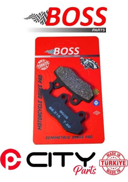 Voge Sr3 250 2016-2024 Ön Fren Balatası Boss Sinterli CT1192