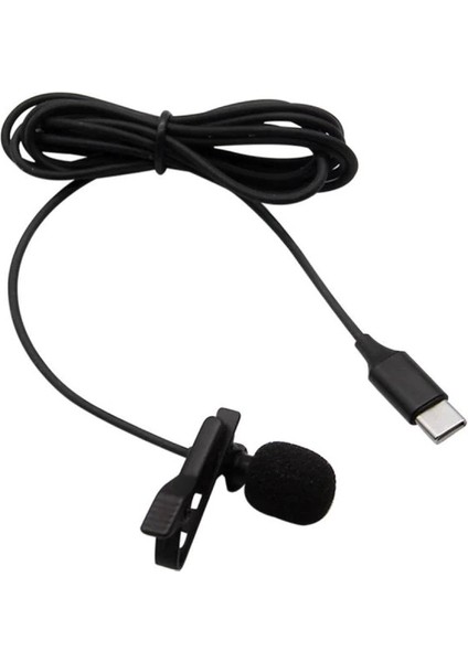Buğz Type-C 2 Metre Double Mikrofon - Siyah