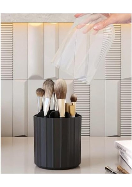 Renkli Makyaj ve Kozmetik Düzenleyici Şeffaf Kapaklı Hijyenik Organizer fiyatları