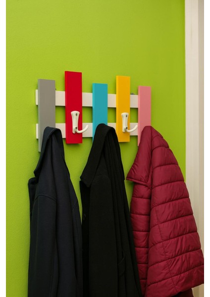 Ahşap Renkli Şık Anahtarlık