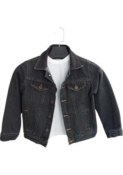 Çocuk Kot Ceket