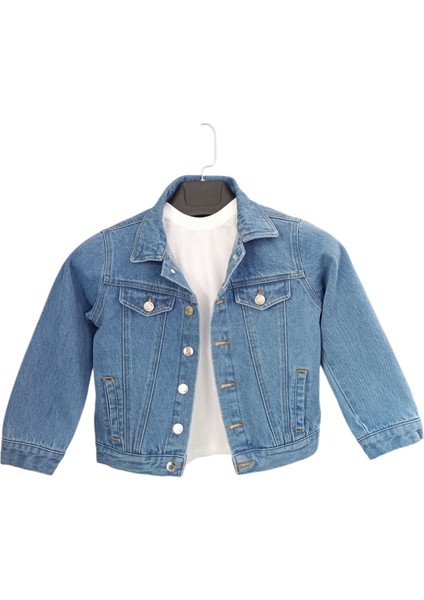 Çocuk Kot Ceket