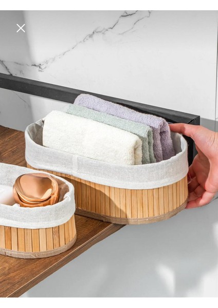 3'lü Bambu Sepet / Çok Amaçlı Bambu Sepet Seti fiyatları