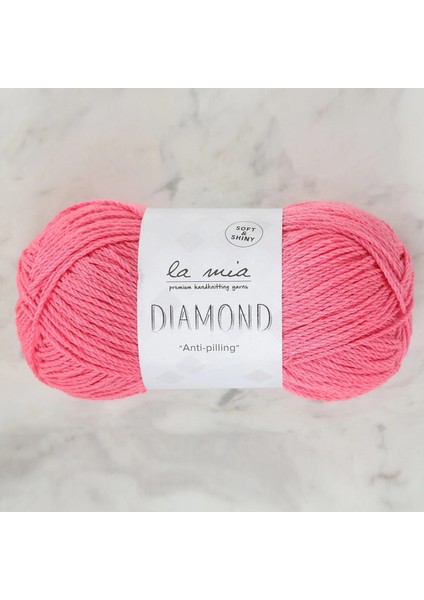 La Mia Diamond Fuşya El Örgü Ipi - L163 - 33737