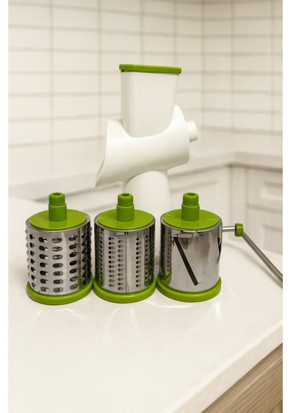 Paslanmaz Çelik Çevirmeli Rende Kollu Sebze Doğrayıcı fiyatları