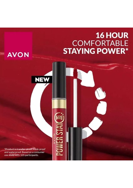 Power Stay Likit Mat Ruj 16 Saat Kalıcı- Almost Red modelleri