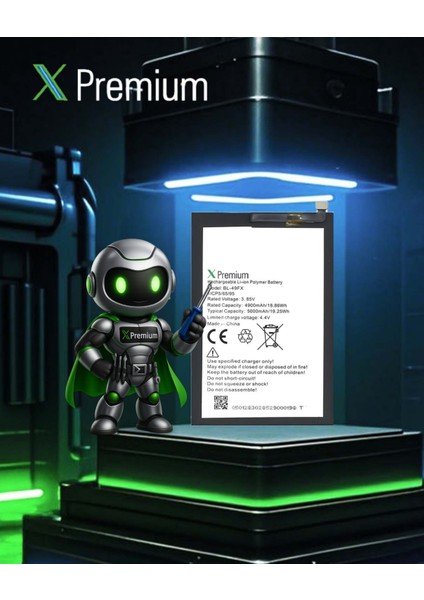 Xpremium Infinix Smart 6 Hd Uyumlu Batarya Pil Süper Yüksek Kalite 5000 Mah BL-49FX modelleri