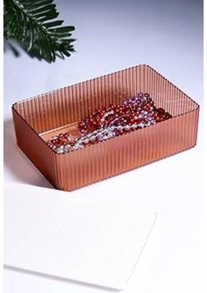 Çok Katlı Takı ve Makyaj Organizeri, Şık Aksesuar Kutusu