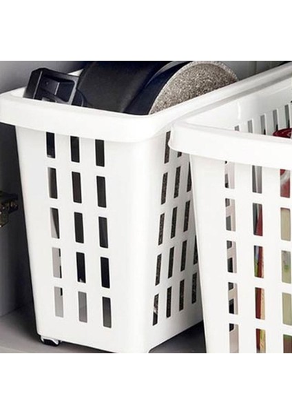 Renkli Plastik Maksi Dolap Içi Tekerlekli Düzenleyici 13 Lt fiyatları