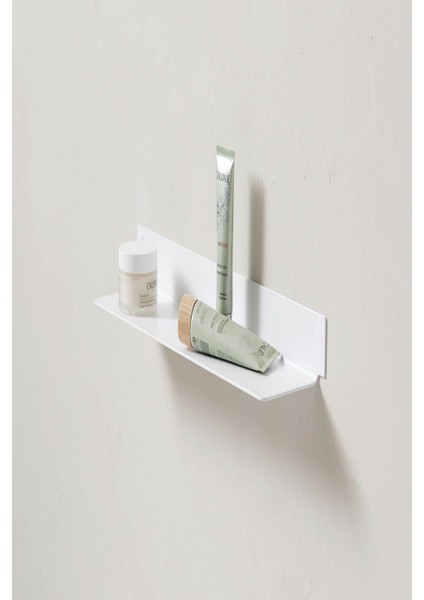 Beyaz Metal Banyo Duvar Rafı 45X10CM, Pratik ve Şık Tasarım fiyatları