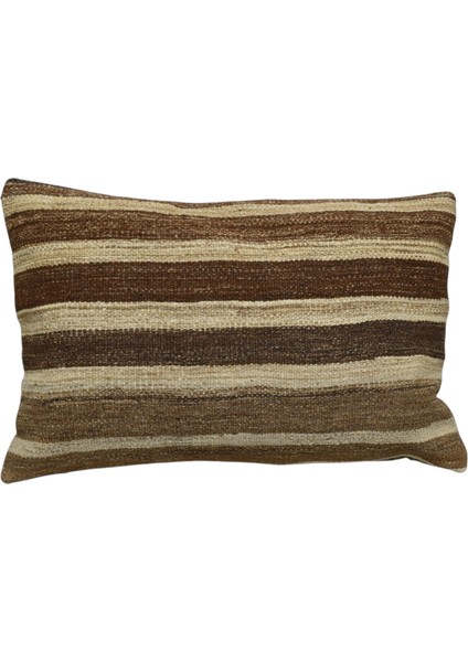 Yeni El Dokuma Dekoratif Kilim Kırlent Yastık Kılıfı 6671