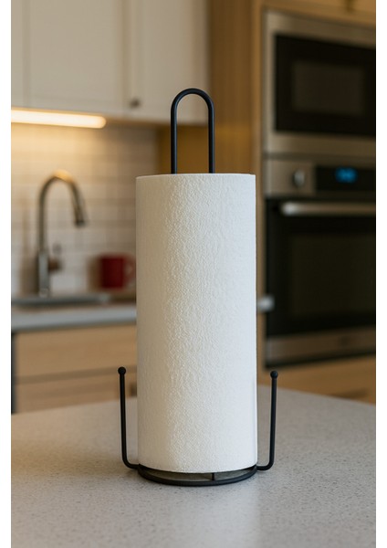 Siyah Metal Kağıt Havluluk , Rulo Havluluk,