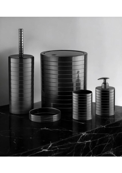 5 Parça Banyo Seti - Wc Tuvalet Seti - Temizlik Ekipmanları fiyatları