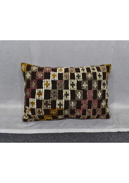Yeni El Dokuma Dekoratif Kilim Kırlent Yastık Kılıfı 6674 modelleri