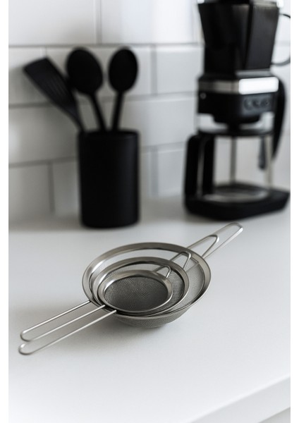 3'lü Paslanmaz Tel Süzgeç Pirinç Süzgeci, Çelik Süzgeç, Metal Süzgeç fırsatları