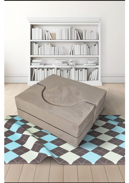 Orion Yataklı Koltuk Takımı 2+1 Modern Pratik Sünger Koltuk Takımı Yıkanabilir Kılıflı(Krem) modelleri