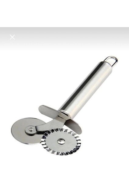 Çelik Pizza Hamur Mantı Börek Kesme Ruleti | Pratik Pizza Kesici Dilimleyici Rulet Paslanmaz Çelik fiyatları