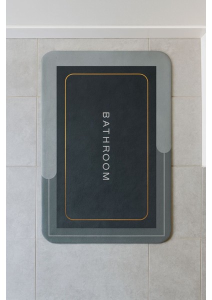 Su Emici Paspas Şık Tasarım Abdest Paspası Kaymaz Taban Diyatom 40*60 cm Kare Paspas fiyatları