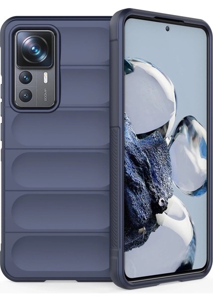Buğz Xiaomi Mi 12T Pro Kılıf Optimum Silikon - Lacivert