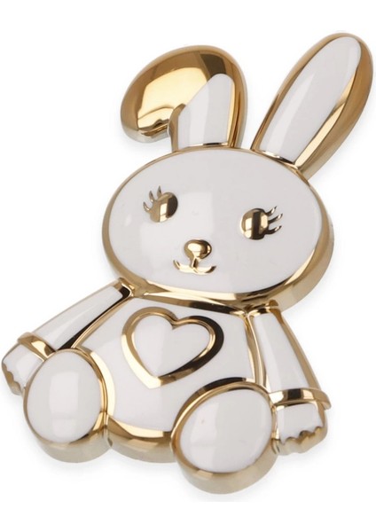 Buğz Astro Stand Tavşan - Beyaz