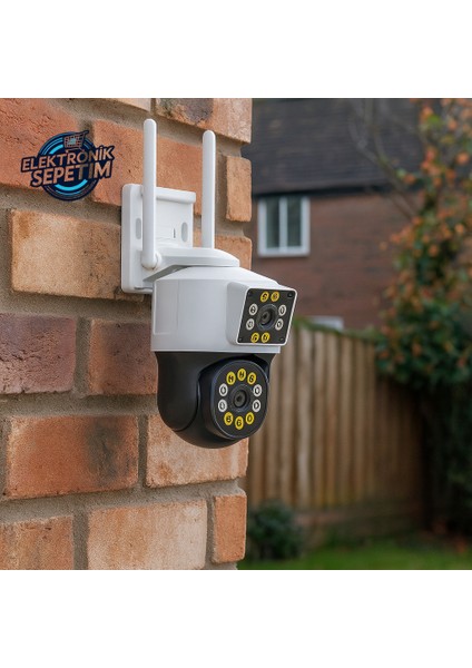 4k-Casacop-Q5-Wifi-Bahçe ve Güvenlik Kamerası
