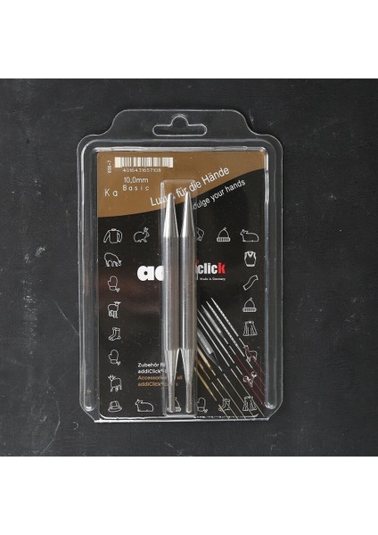 Addi Click Basic 10MM Misinalı Şiş Ucu - 656-2