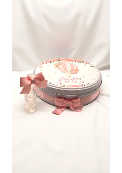 Balon Temalı Kız Bebek Isme Özel Çikolata fiyatları