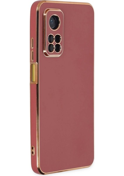 Xiaomi Mi 10T Kılıf Volet Silikon - Kırmızı