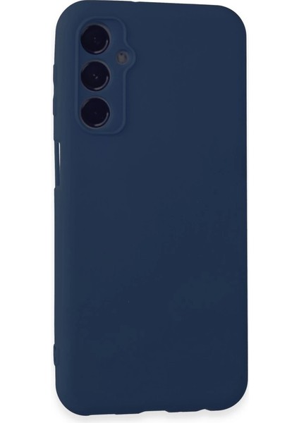 Samsung Galaxy M34 5g Kılıf First Silikon - Lacivert
