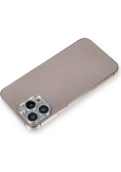 Iphone 12 Pro Shine Kamera Lens Koruma Cam - Sierra Blue