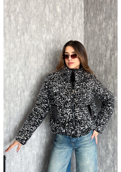 Kadın Pullu Mont 99544