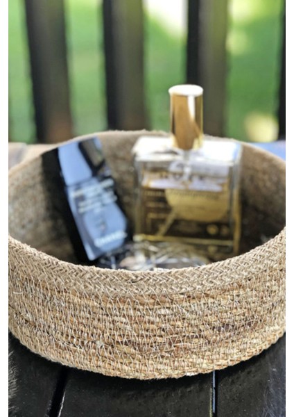 Haki Hasır Banyo Krem ve Havlu Sepeti Seti, Şık ve Kullanışlı Tasarım indirimleri