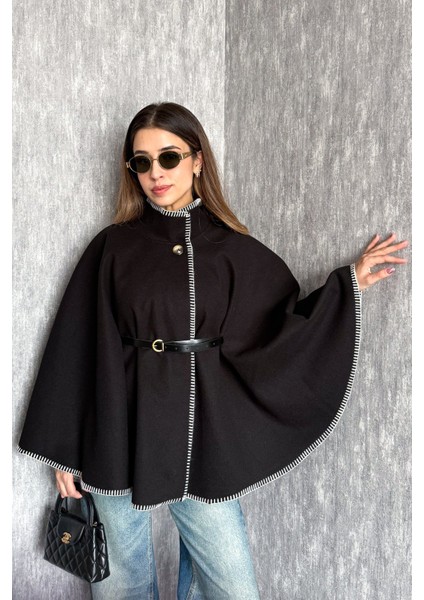 Kadın Biyeli Panço 9166 fırsatları