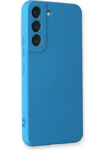 Samsung Galaxy S23 Plus Kılıf Nano Içi Kadife Silikon - Mavi fiyatları